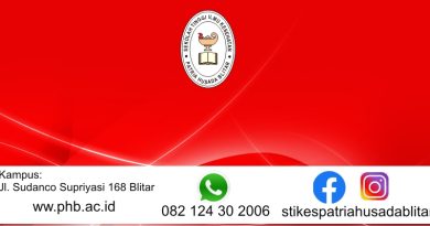 Pengumuman Lulus Uji Kesehatan Jalur Prestasi Tahap II dan Gelombang 1 STIKes Patria Husada Blitar