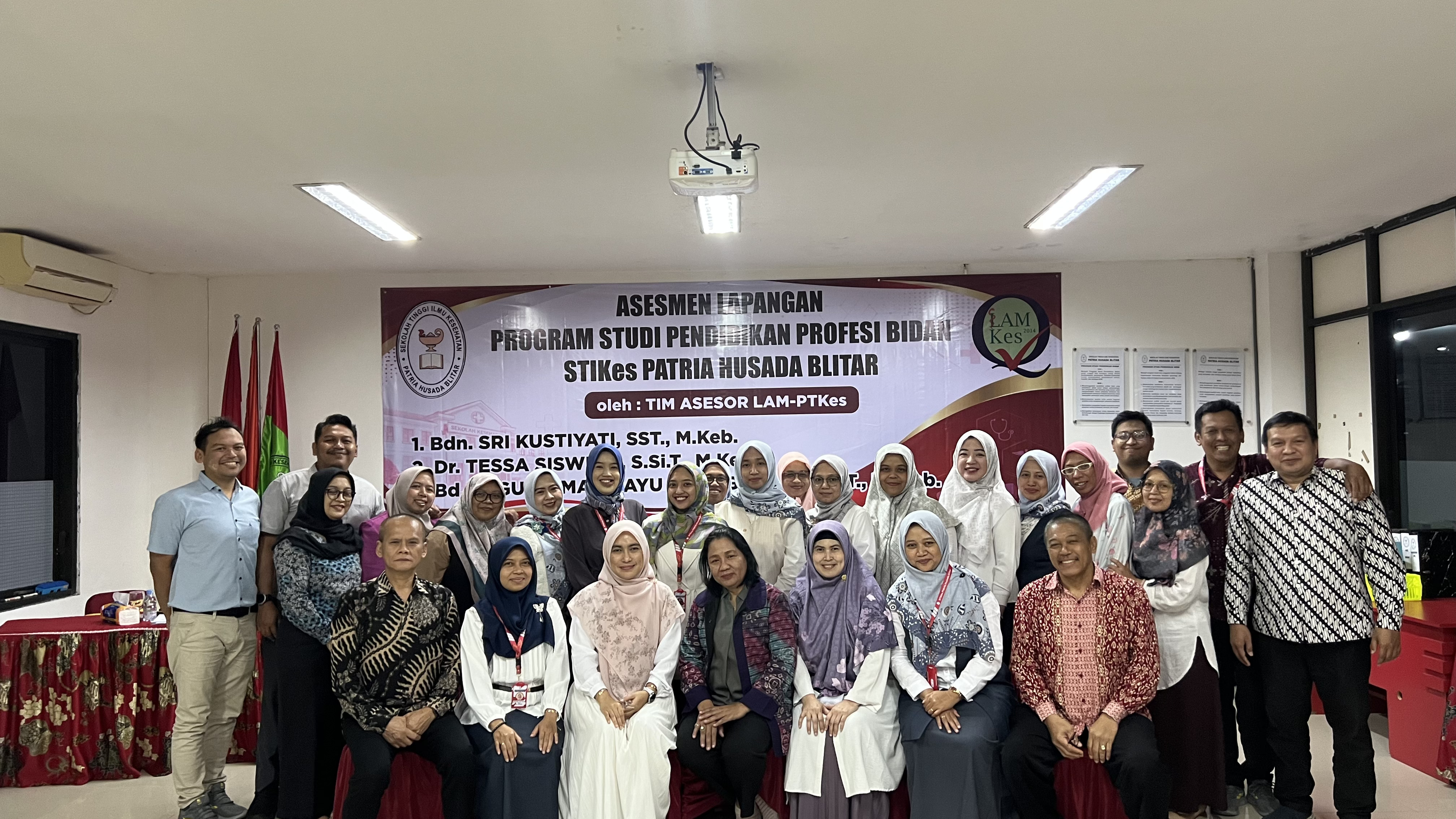 STIKes Patria Husada Blitar Laksanakan Asesmen Lapangan Akreditasi Program Studi Pendidikan Profesi Bidan