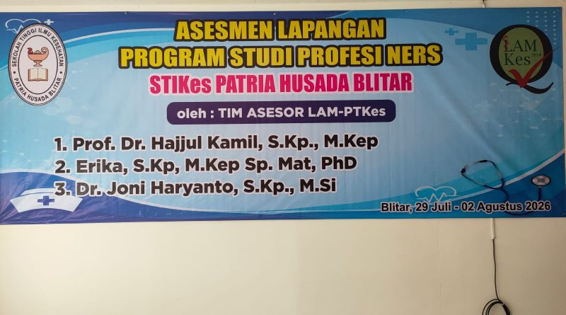 STIKes Patria Husada Blitar Siap Laksanakan Asesmen Lapangan Akreditasi Program Studi Profesi Ners
